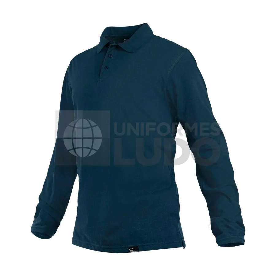 Polera Cuello Camisero Dryfresh Smooth Hombre M/L 60% Alg 40% Poly
