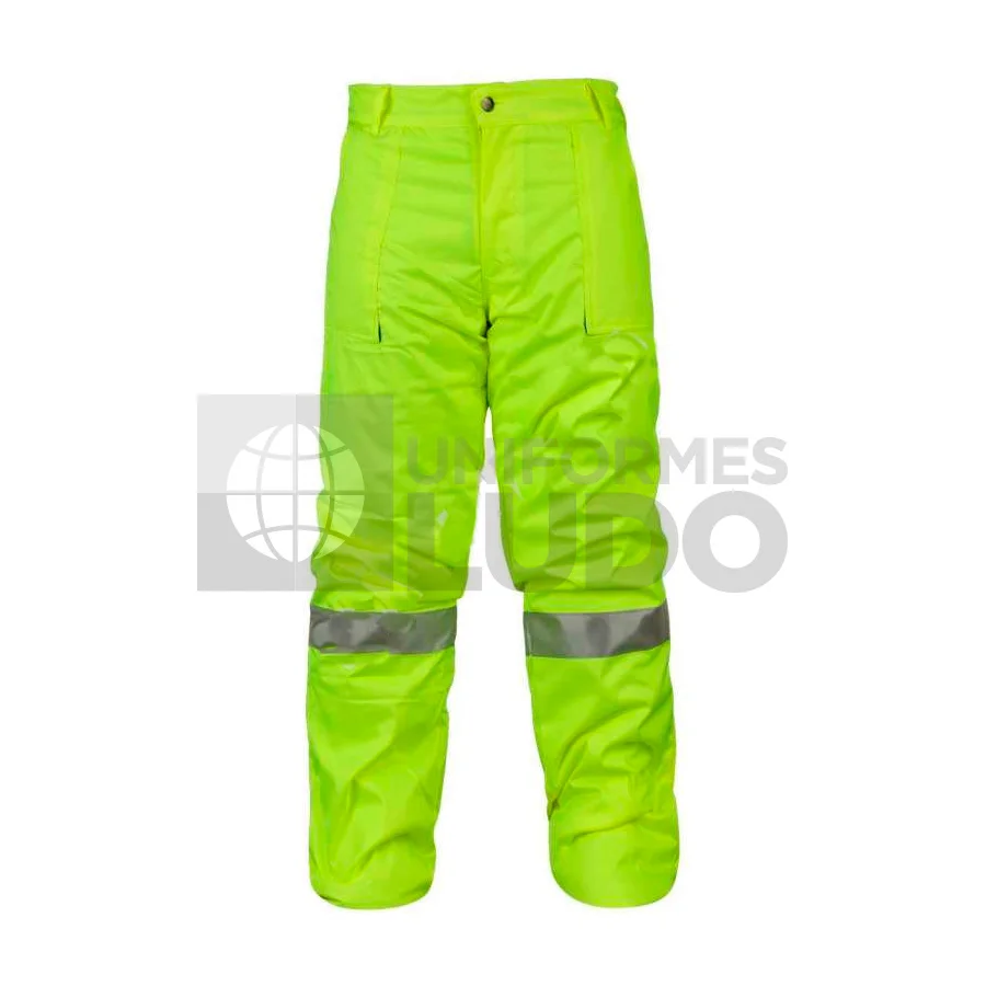 Pantalon Termico Alto Trafico (Amarillo Fluor)