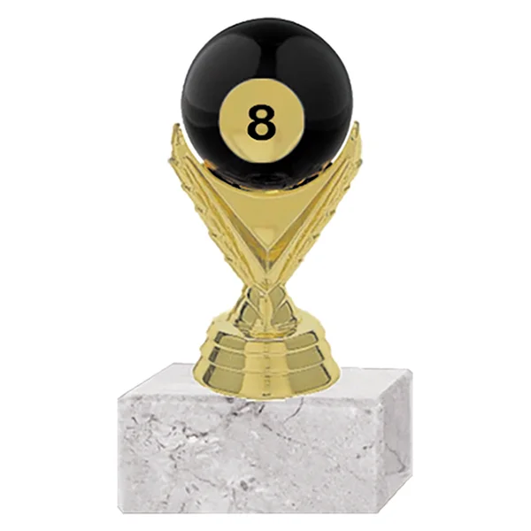 Trofeo Plástico Pool Bola