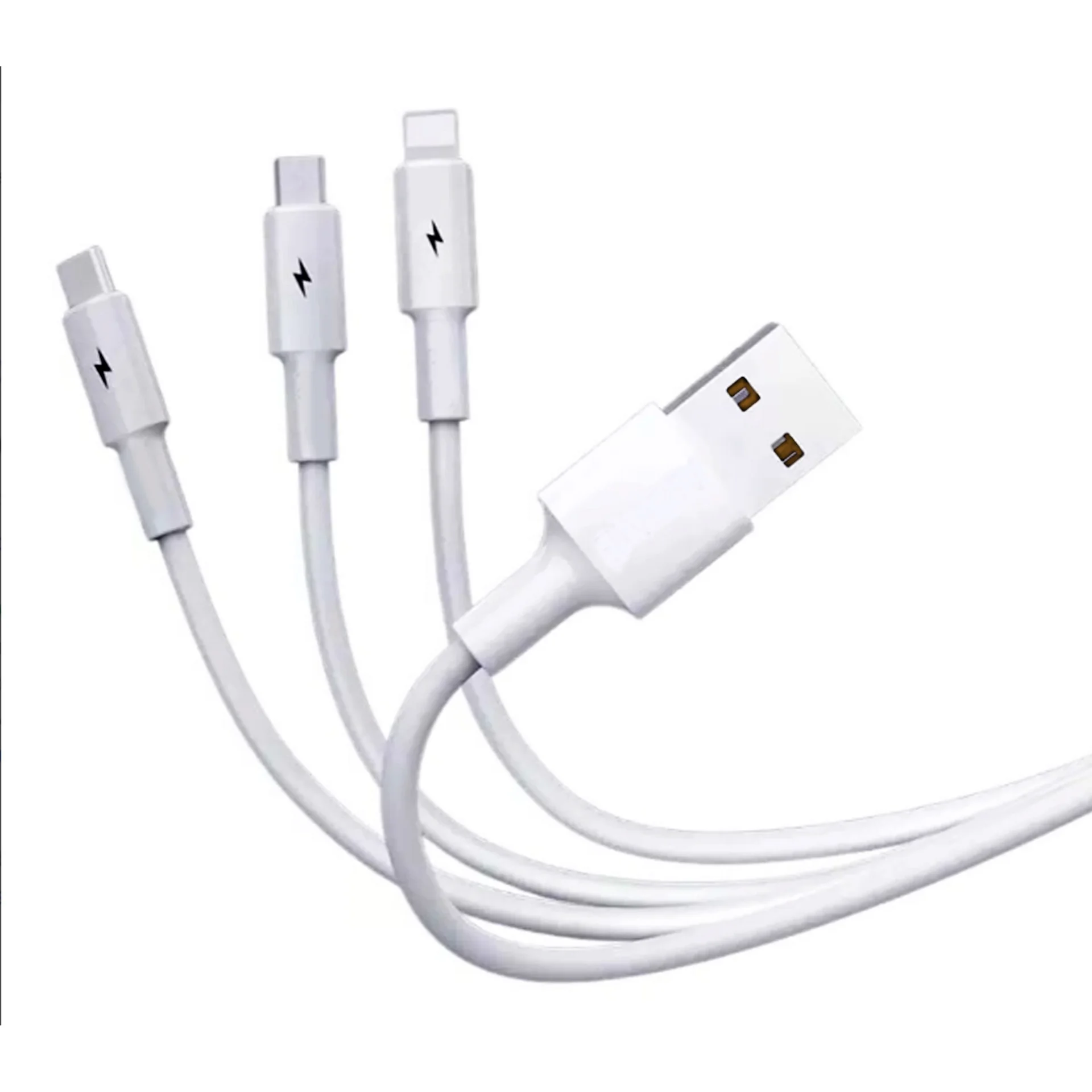 Cable Conector Multicargador Blanco T66