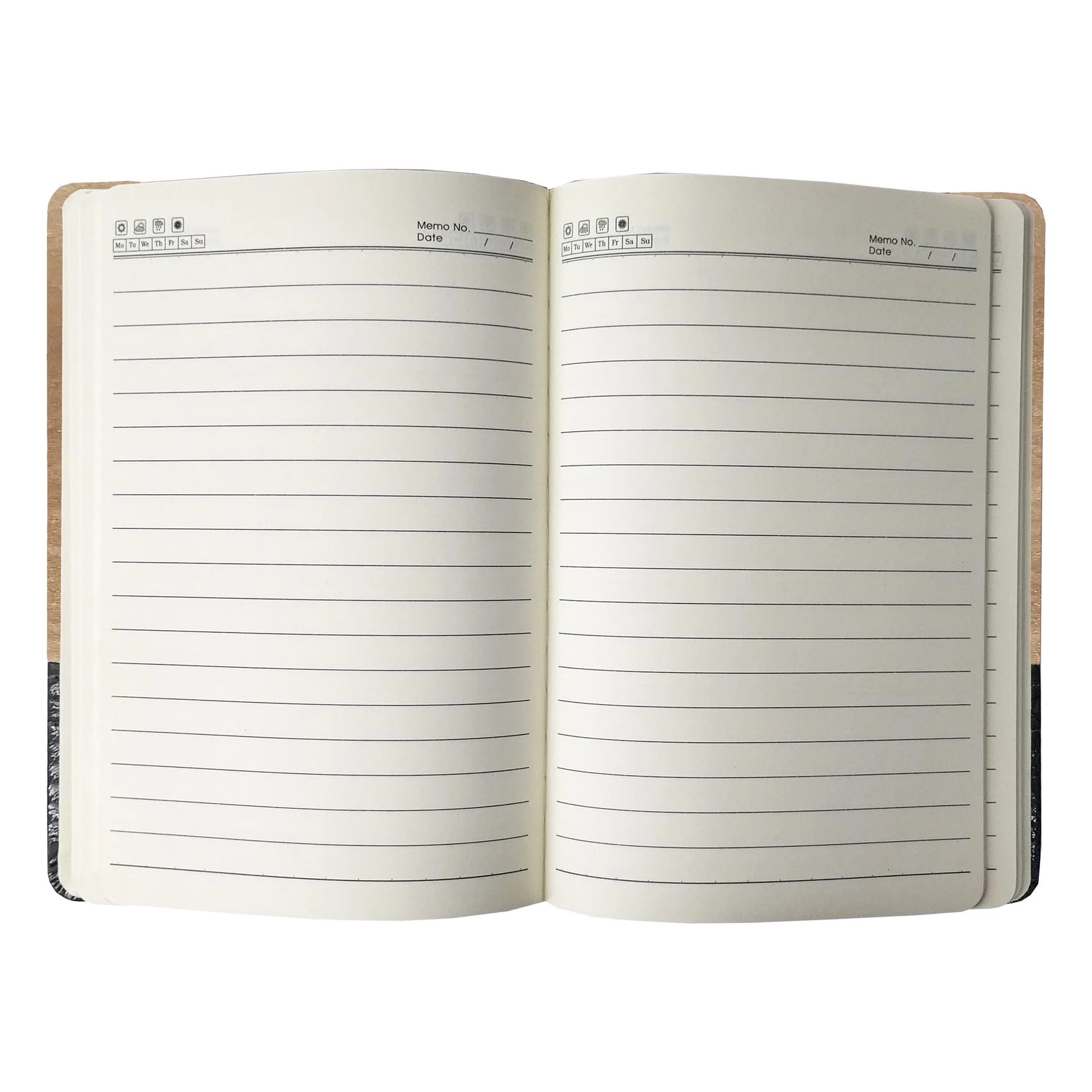 Libreta Bicolor Encobrizada N54
