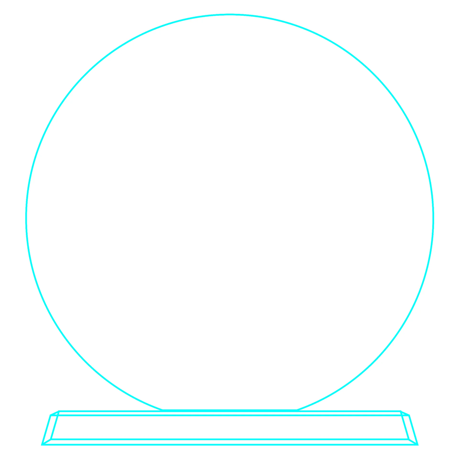 Galvano Cristal Circular CTA 00