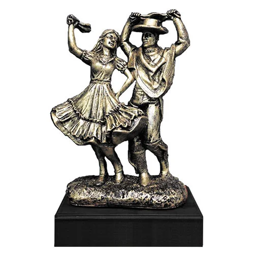 Trofeo Resina Cueca Oro 19G-23G