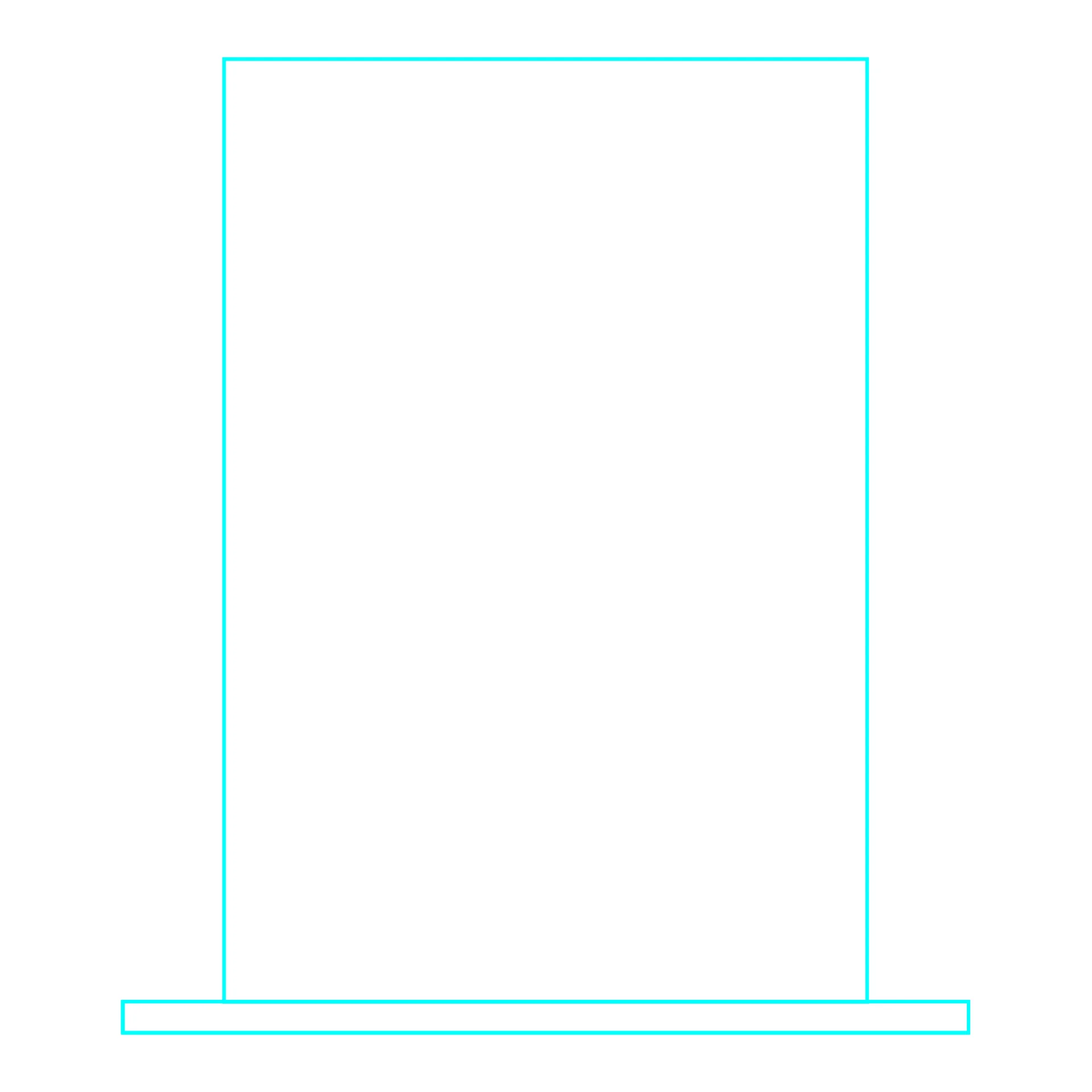 Galvano Cristal Rectangular LSA 11