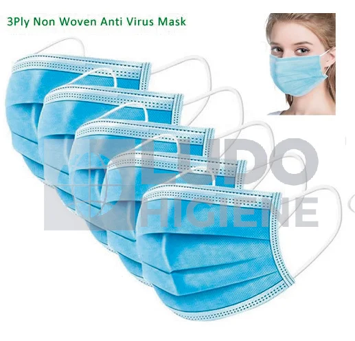 Mascarilla de 3 pliegues por Mayor