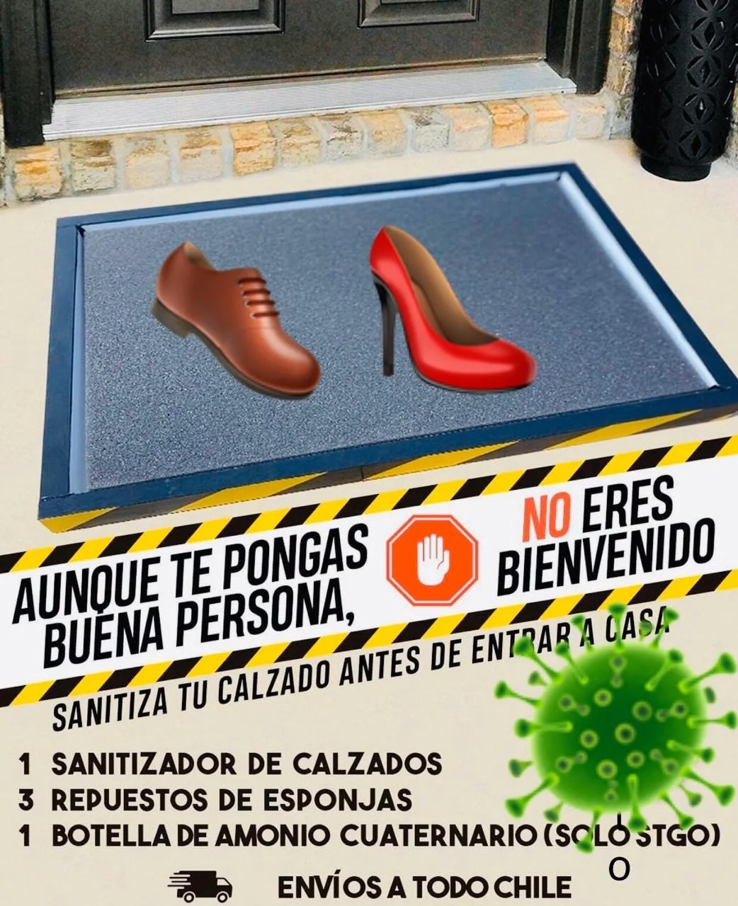 Sanitizador de calzados